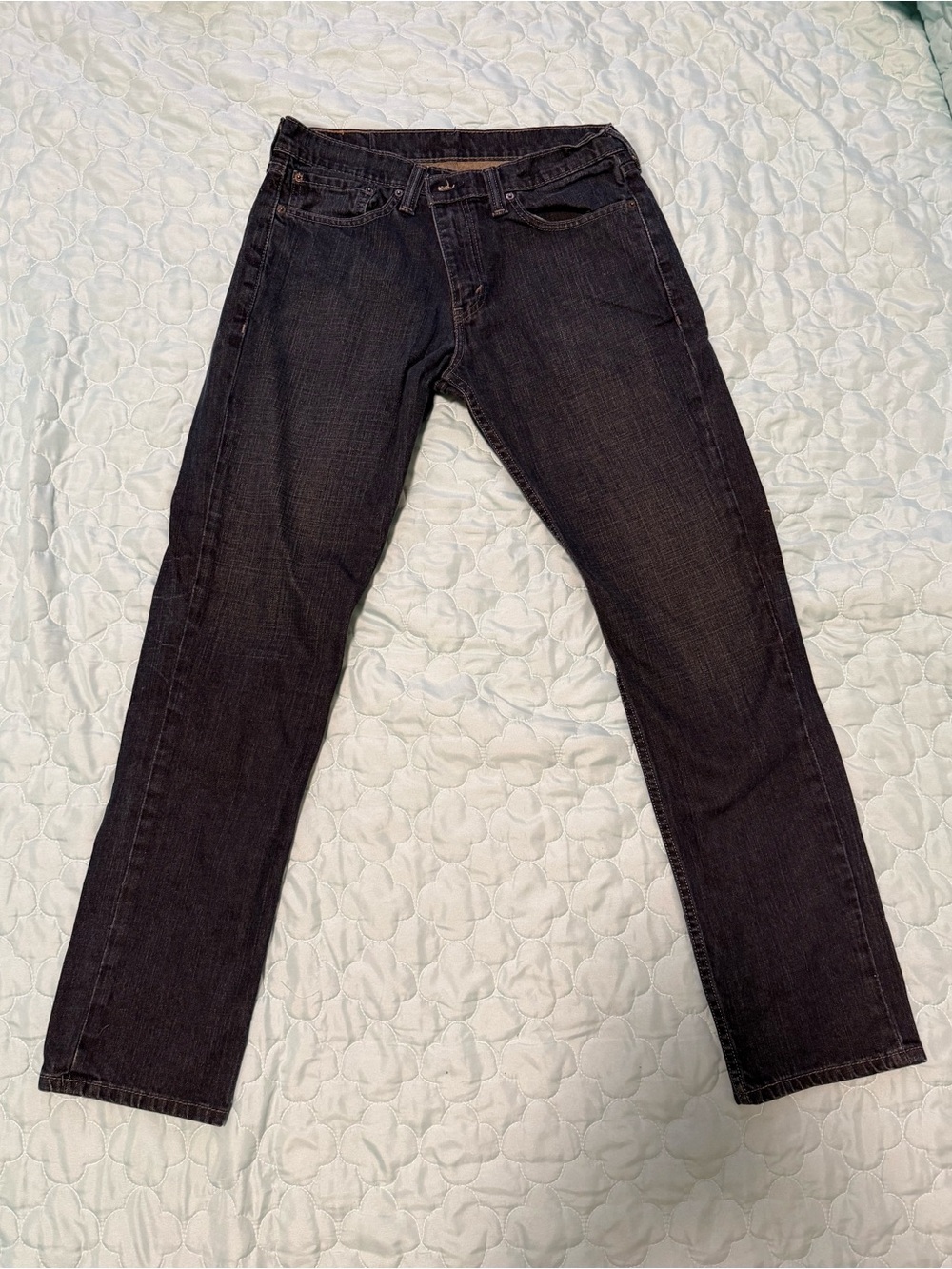 Levi's Men's 511 Straight Dark Blue Jeans Size 32x32